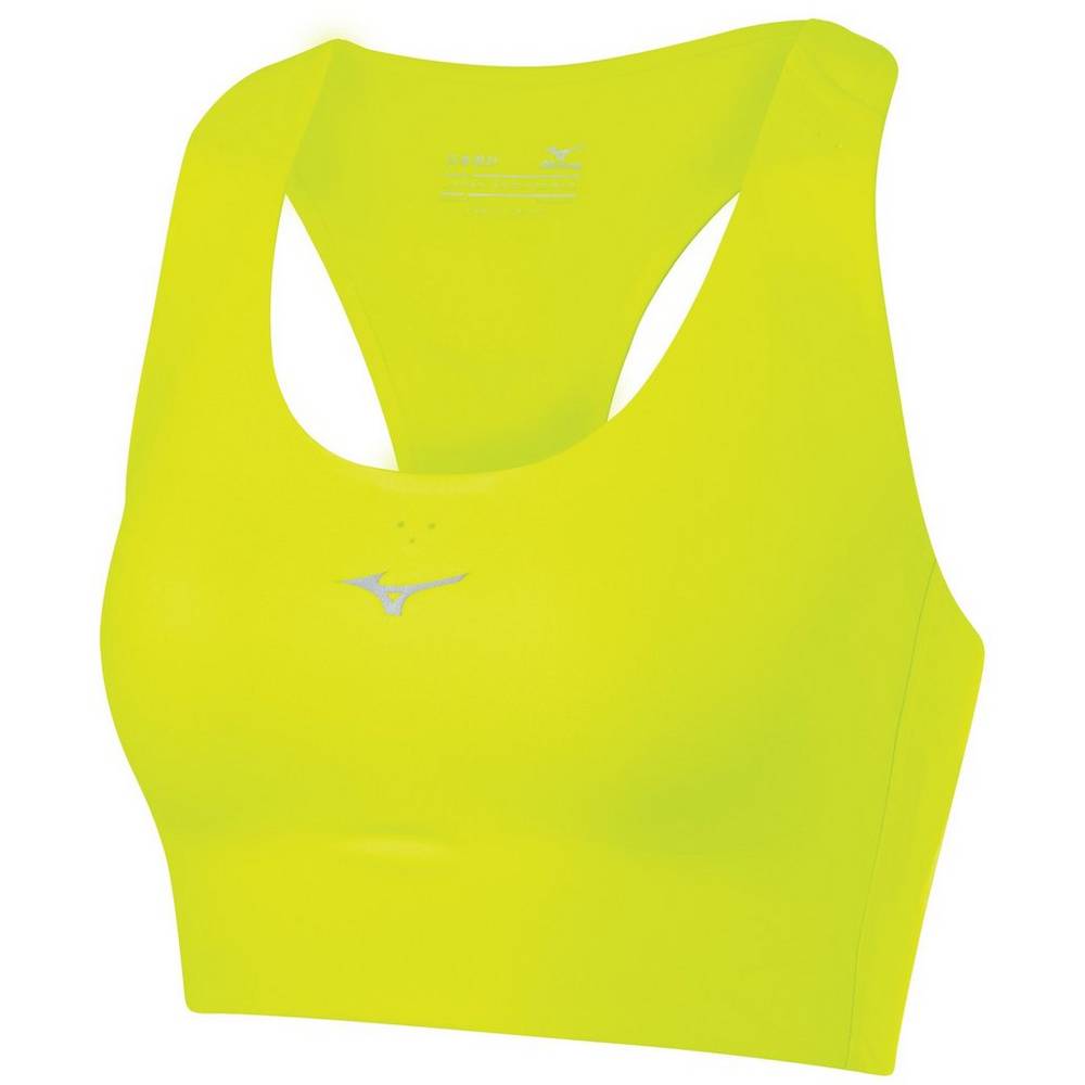 Reggiseno Sportivo Mizuno Aero Crop Donna - Gialle - 49367-FMXA